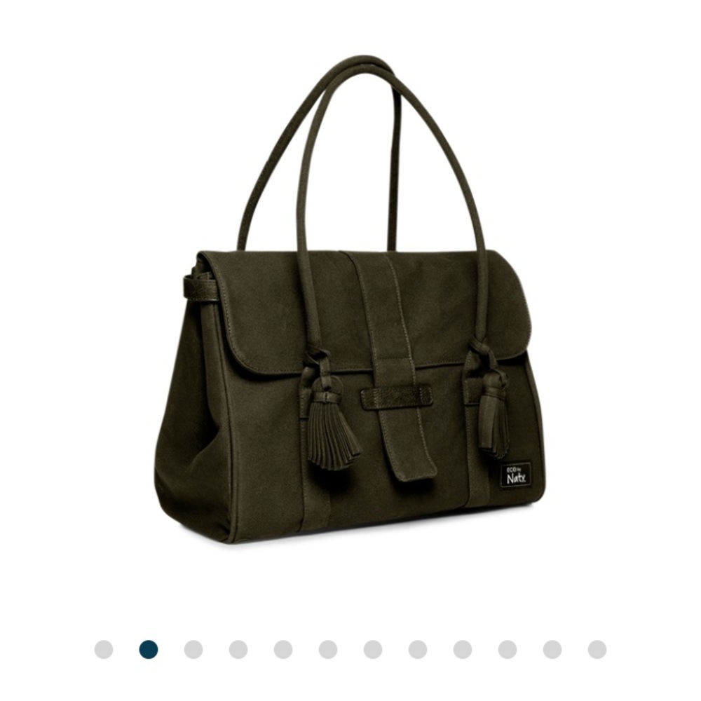 Organic cotton diaper bag